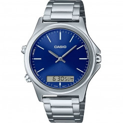 Men's Watch Casio Silver Blue (Ø 41,5 mm)