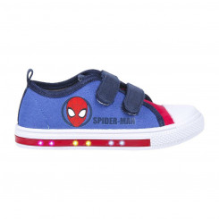 Детские повседневные кроссовки Spiderman Lights Blue