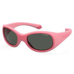 Детские солнцезащитные очки Polaroid PLD-8038-S-35J-M9 Розовые
