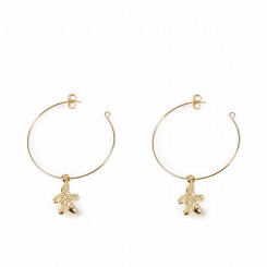 Ladies' Earrings Shabama Blanca Brass gold-plated 3,5 cm