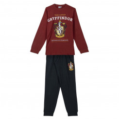 Pidžaama Harry Potteri tumesinine punane