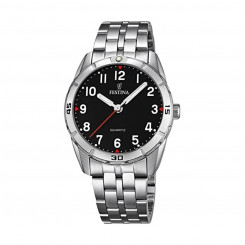 Men's Watch Festina F16907/3 Black Silver
