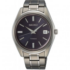 Мужские часы Seiko SUR373P1 Серые Серебристые (Ø 40 мм)