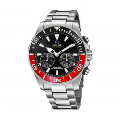 Мужские часы Jaguar J888/3 черные серебристые