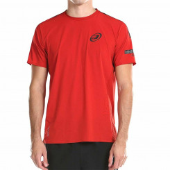 Men’s Short Sleeve T-Shirt Bullpadel Odeon Tl Red