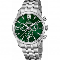 Мужские часы Jaguar J963/3 Зеленые Серебристые