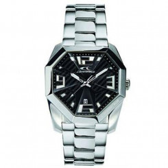 Мужские часы Chronotech RW0083 Черный Серебристый