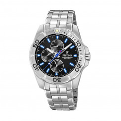Men's Watch Festina F20445/6 Black Silver