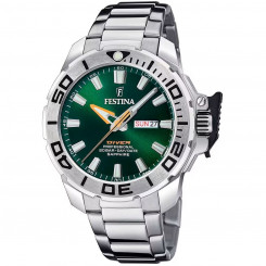 Men's Watch Festina F20665/2 Green Silver