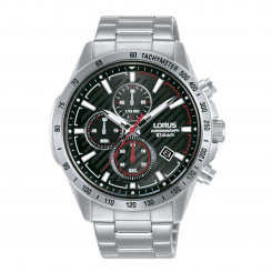 Мужские часы Lorus RM391HX9 Черные Серебристые