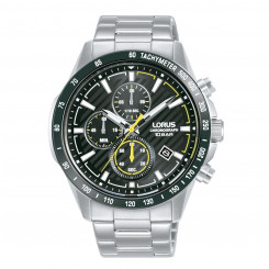 Мужские часы Lorus RM397HX9 Черные Серебристые