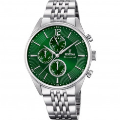 Men's Watch Festina F20285/8 Green Silver