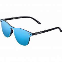 Солнечные очки унисекс Northweek Wall Phantom Ø 45 mm Синий Чёрный
