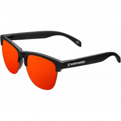 Unisex Sunglasses Northweek Gravity Ø 48 mm Orange Black
