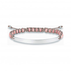 Women's Bracelet Thomas Sabo LBA0052-814-9-L21V Silver Pink