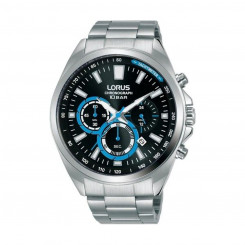 Мужские часы Lorus SPORTS Black Silver (Ø 44 мм)