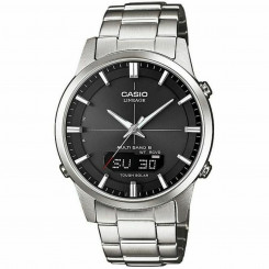 Мужские часы Casio LINEAGE Multiband 6 Tough Solar Black Silver (Ø 40 мм)