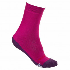 Sports socks Joluvi Thermolite Classic Fuchsia pink Pink