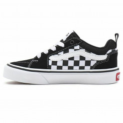 Casual Shoes Vans Filmore YT Checkerboard Black