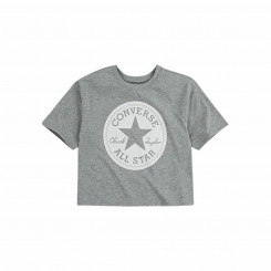 Converse Chuck Patch Boxy Gray Short Sleeve T-Shirt
