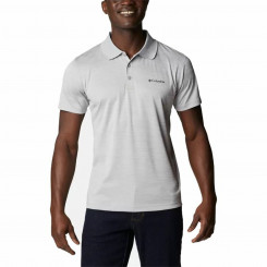 Мужская серая футболка-поло с короткими рукавами Columbia Zero Rules™