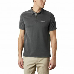 Мужская футболка-поло с короткими рукавами Columbia Nelson Point™, черная