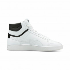 Casual Shoes Men's and Women's Puma Shuffle Mid White