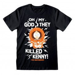 South Park They Killed Kenny Short Sleeve T-Shirt Black Unisex