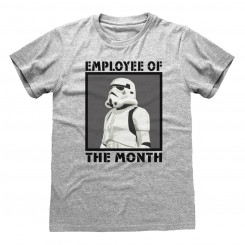 Серая футболка унисекс с короткими рукавами из «Звездных войн: Сотрудник месяца»