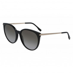 Женские солнцезащитные очки Lacoste S черные серебристые