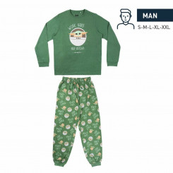 Pajamas The Mandalorian Men Dark Green (Adult)