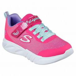 Sports shoes for children Skechers S Lights Flicker Flash Fuchsia pink