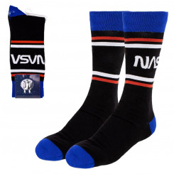 Socks NASA Unisex Black