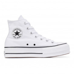 Casual Shoes Women's Converse All Star Platform High Top White