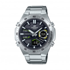 Мужские часы Casio EFV-C110D-1A3VEF Черные Серебристые