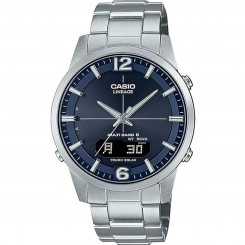 Мужские часы Casio LINEAGE Multi Band 6 Tough Solar Silver (Ø 40 мм)