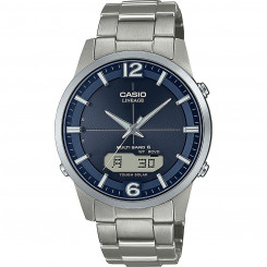 Мужские часы Casio LINEAGE Multi Band 6 Tough Solar Silver (Ø 40 мм)