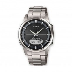 Мужские часы Casio LINEAGE Multiband 6 Tough Solar Black Silver (Ø 40 мм)