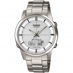 Мужские часы Casio LINEAGE Multiband 6 Tough Solar Silver (Ø 40 мм)