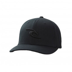 Спортивная шапка Rip Curl FLEXFIT Black Один размер