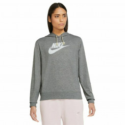 Sweatshirt with hood, Women's Nike Gray