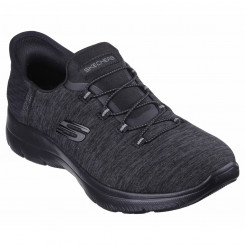 Women's walking shoes Skechers SUMMITS 149937 Black