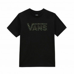 Short Sleeve T-Shirt Kids Vans Checkered Vans-B Black