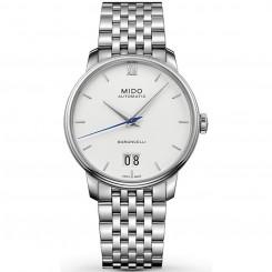 Men's Watch Mido BARONCELLI Silver (Ø 40 mm)