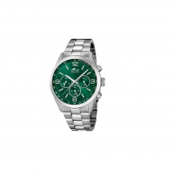 Мужские часы Lotus 18152/F Зеленые Серебристые