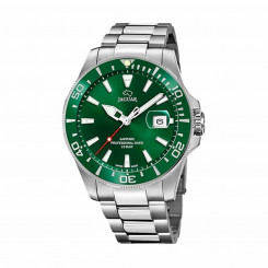 Мужские часы Jaguar J860/B Зеленые Серебристые