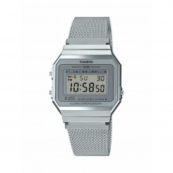 Мужские часы Casio A700WEM-7AEF Серебристые