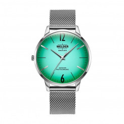 Мужские часы Welder WRS406 Зеленые Серебристые