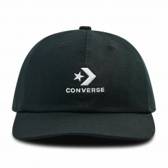 Спортивная кепка Converse Lock Up Черная Многоцветная Один размер