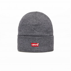 Sports cap Levi's Batwing Embroidered Beanie Dark gray